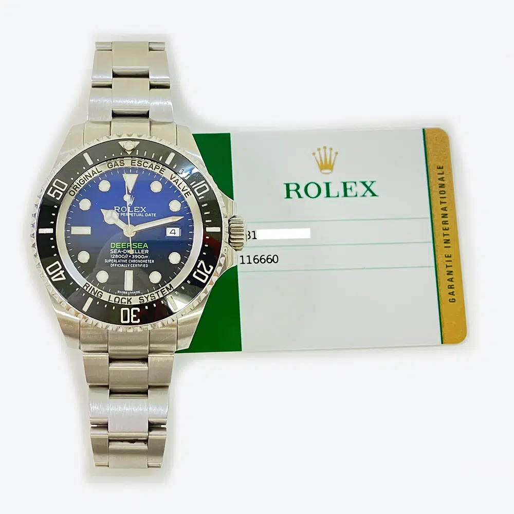 Rolex Sea-Dweller DeepSea 116660 44mm Stainless Steel with Blue Dial Watch – image 2