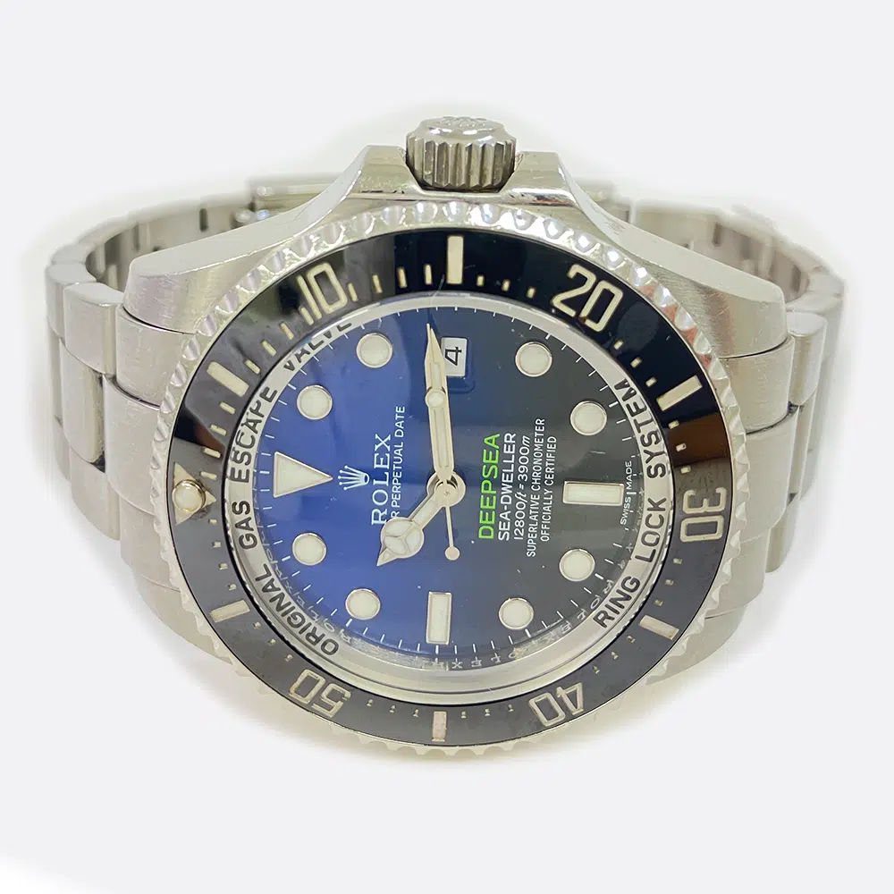 Rolex Sea-Dweller DeepSea 116660 44mm Stainless Steel with Blue Dial Watch – image 4