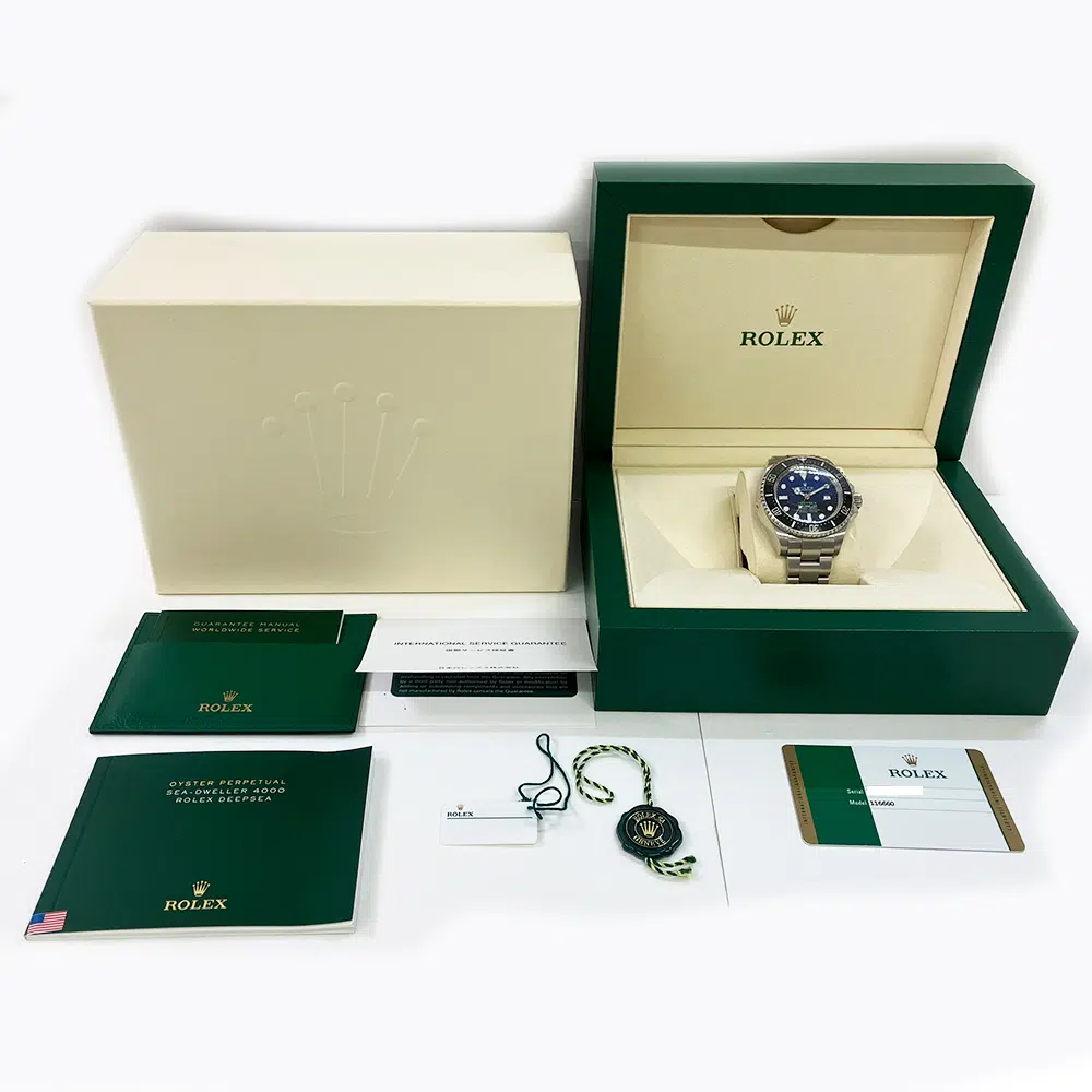 Rolex Sea-Dweller DeepSea 116660 44mm Stainless Steel with Blue Dial Watch – image 8
