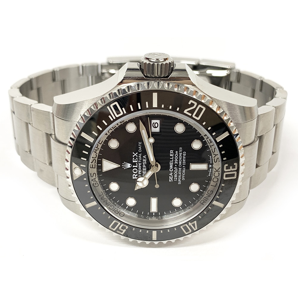 Unworn Rolex Sea-Dweller 136660 Oyster Steel Watch Black Dial 2023