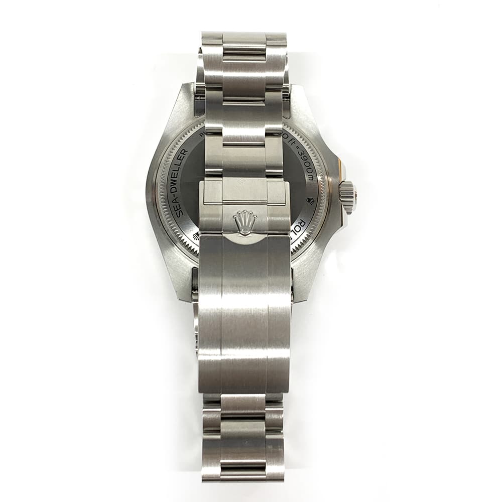 Unworn Rolex Sea-Dweller 136660 Oyster Steel Watch Black Dial 2023