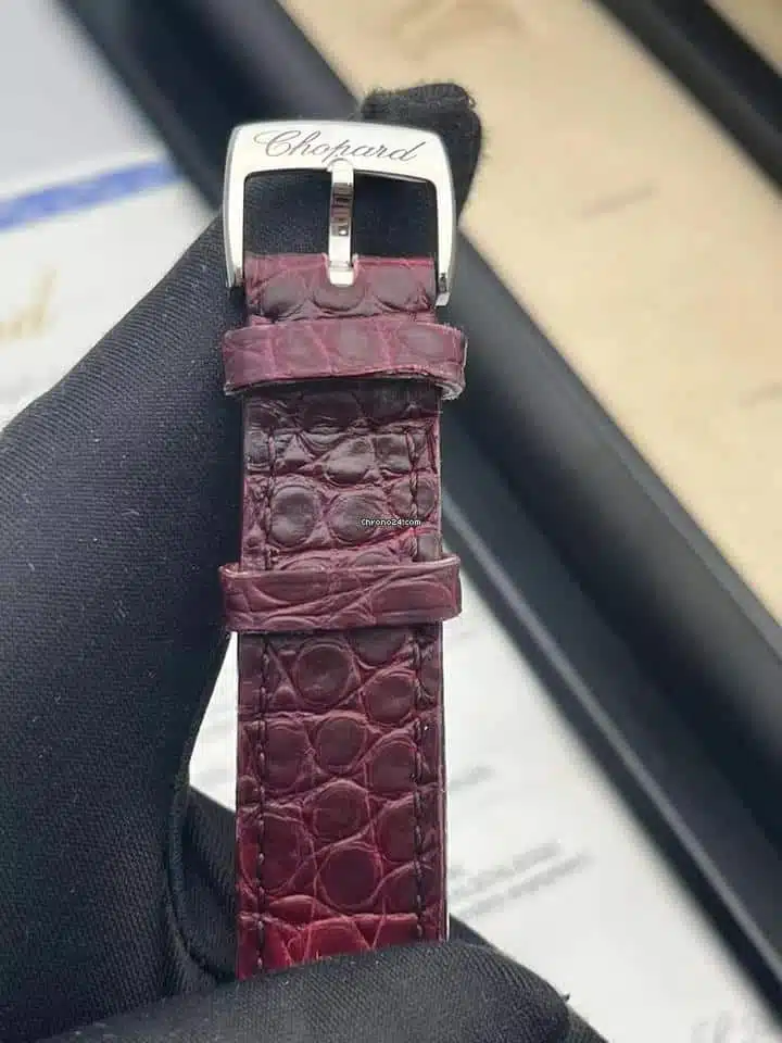 Chopard Imperiale 388532-6017 Stainless Steel & Rose Gold With Red Alligator Leather Watch Red Dial 2024 – image 2