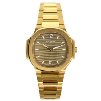 Patek Philippe Nautilus 7118/1R-010 35mm Rose Gold with Brown Dial Watch