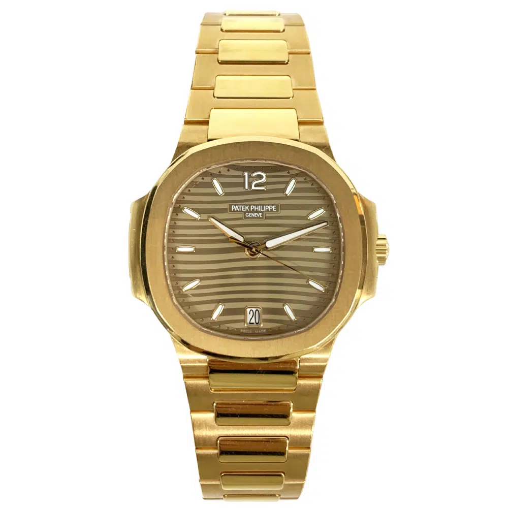 Patek Philippe Nautilus 7118/1R-010 35mm Rose Gold with Brown Dial Watch