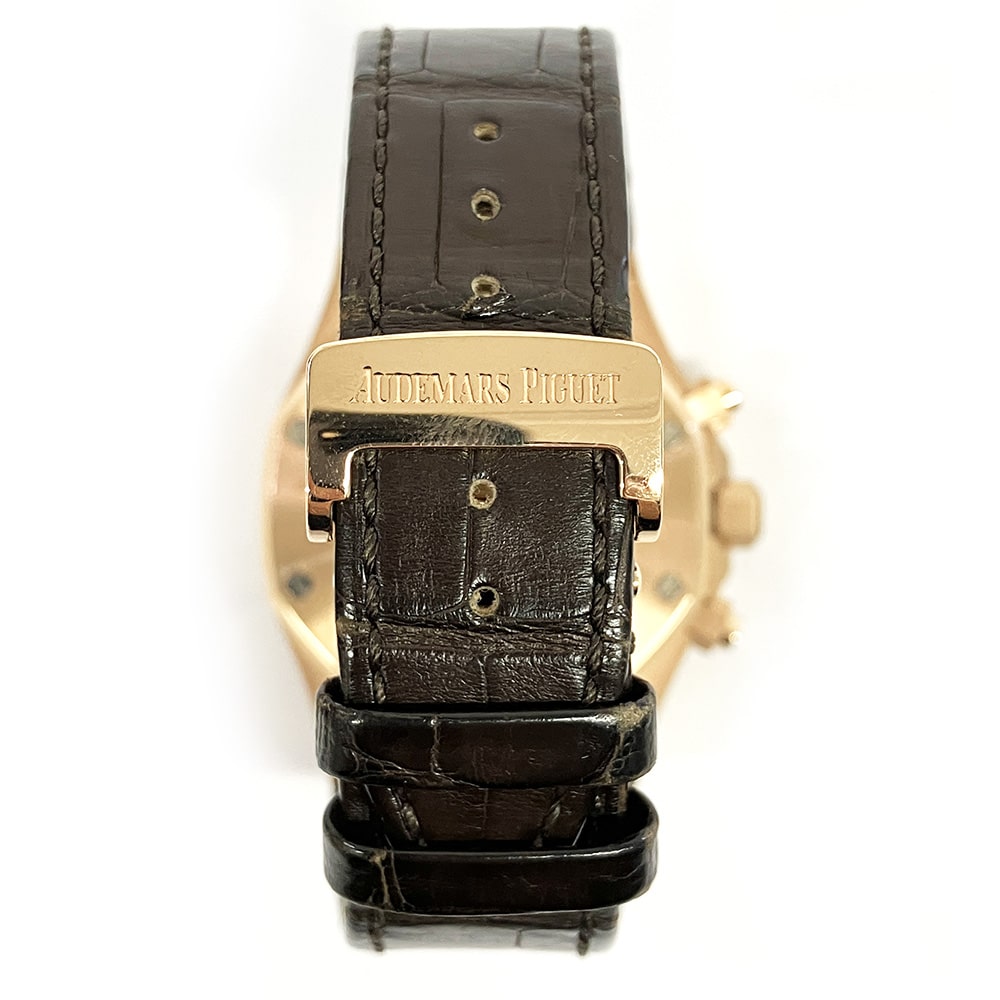 Audemars Piguet Royal Oak Chronograph 41mm 26331OR.OO.D821CR.01 18K Rose Gold with Brown Dial Watch 2018