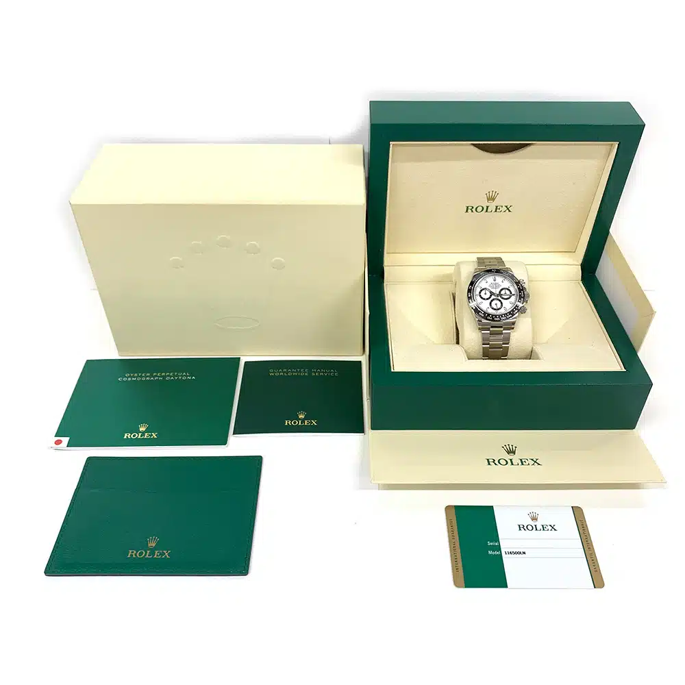 Rolex Cosmograph 116500LN 40mm Daytona Oyster Steel with White Dial Watch 2016 – image 8
