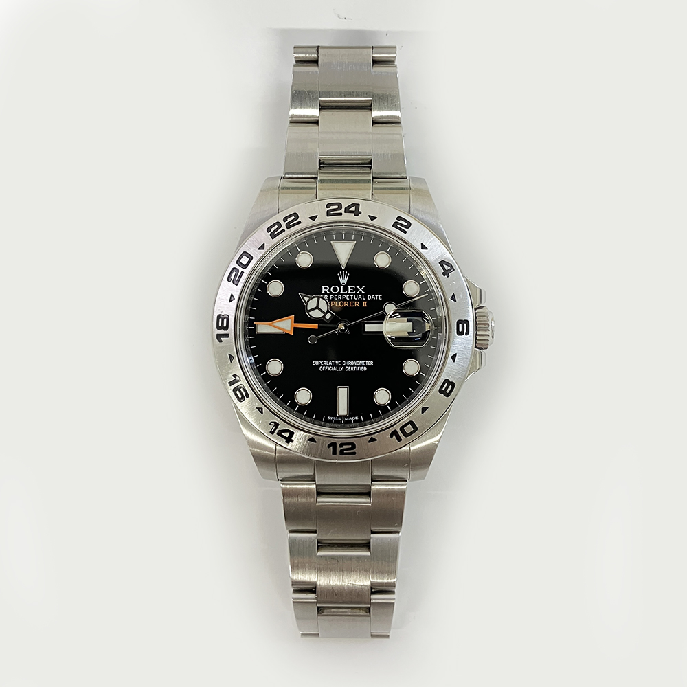 Rolex Explorer II 216570 42 MM Black Dial (2015) Pre-owned