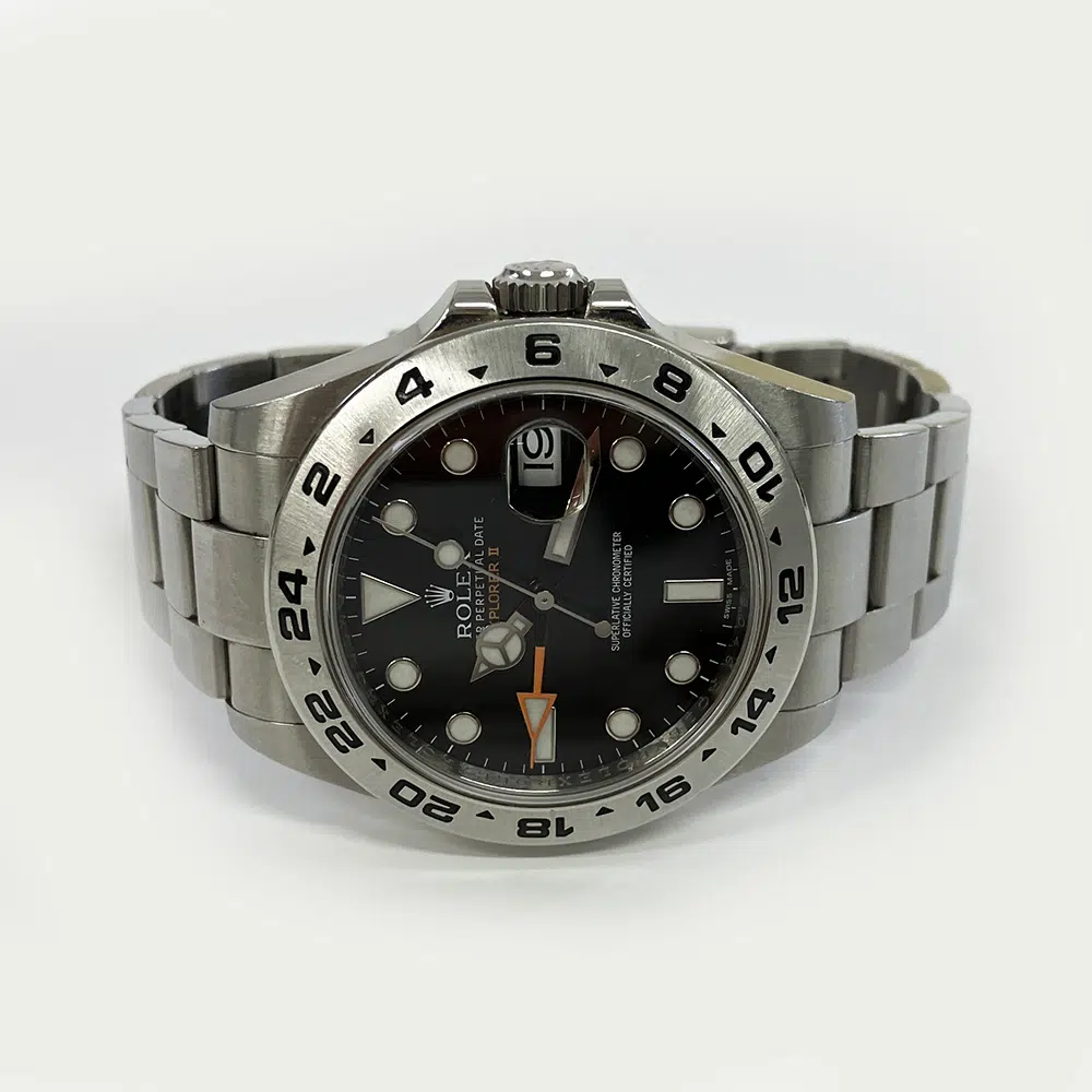 Rolex Explorer II Oyster Black Dial 216570 42mm Stainless Steel Watch 2015 – image 4