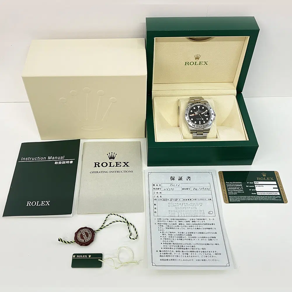 Rolex Explorer II Oyster Black Dial 216570 42mm Stainless Steel Watch 2015 – image 8