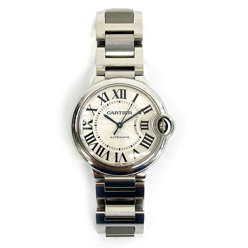 Cartier Ballon Bleu 36mm W6920046 Stainless Steel with Silver Dial Watch 2015