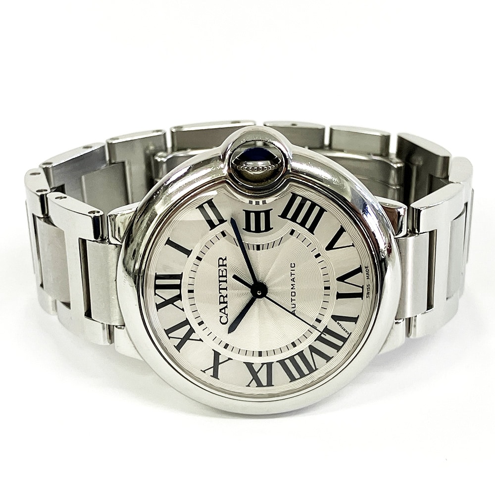 Cartier Ballon Bleu 36mm W6920046 Stainless Steel with Silver Dial Watch 2015
