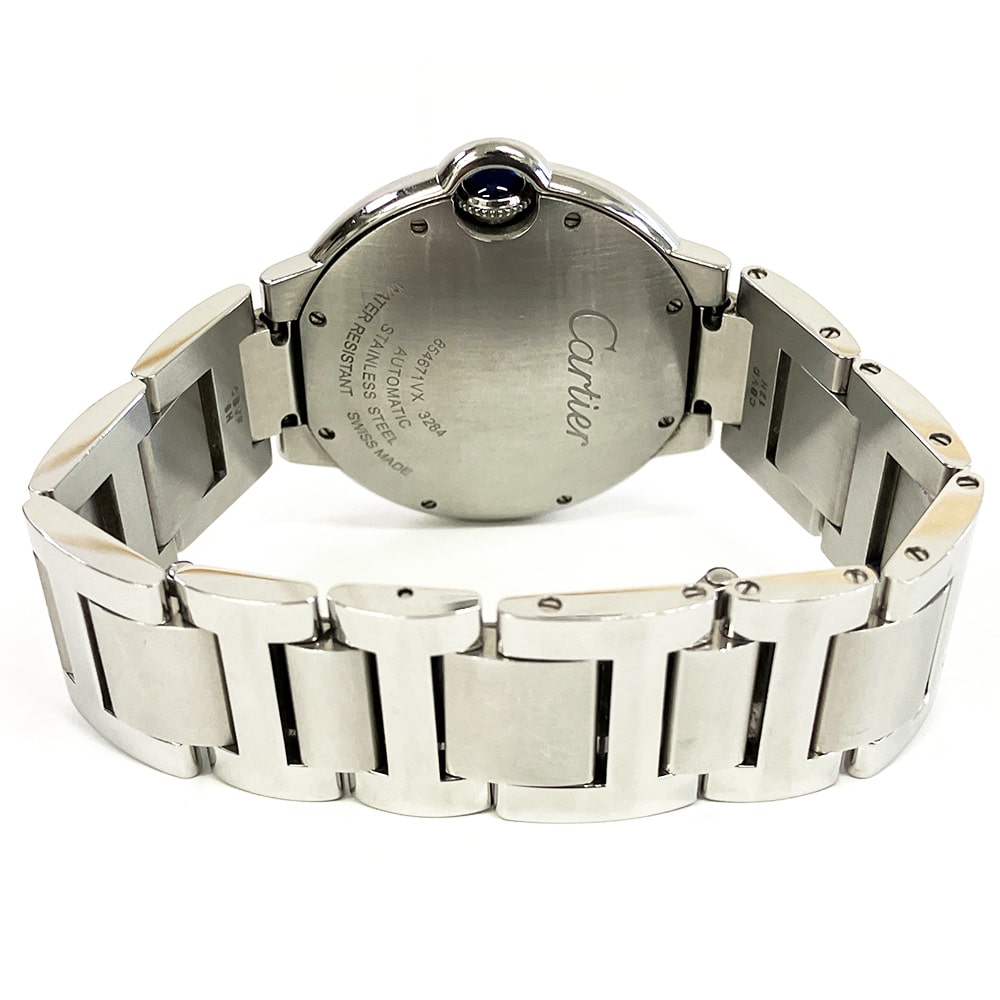 Cartier Ballon Bleu 36mm W6920046 Stainless Steel with Silver Dial Watch 2015