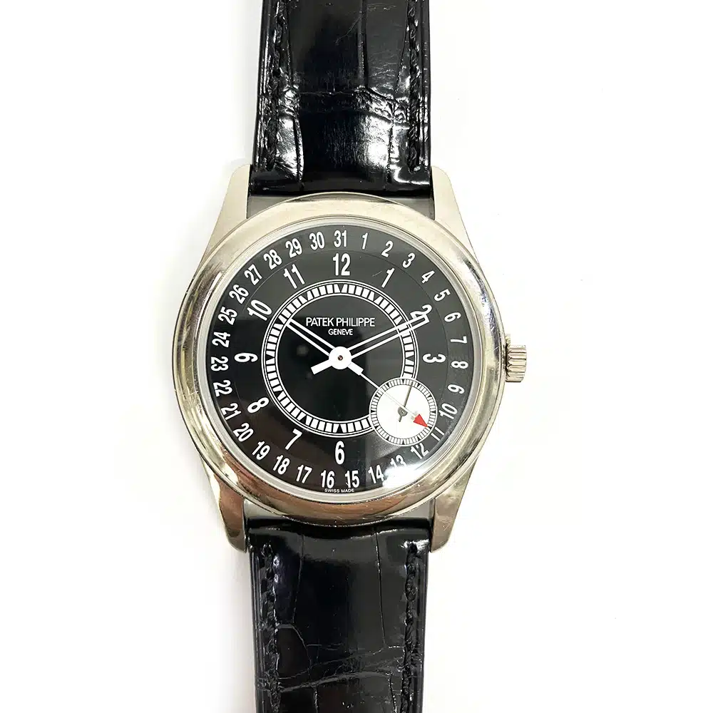 Patek Philippe Calatrava Automatic 18kt White Gold Case 6006G-001 Watch 2018 – image 2
