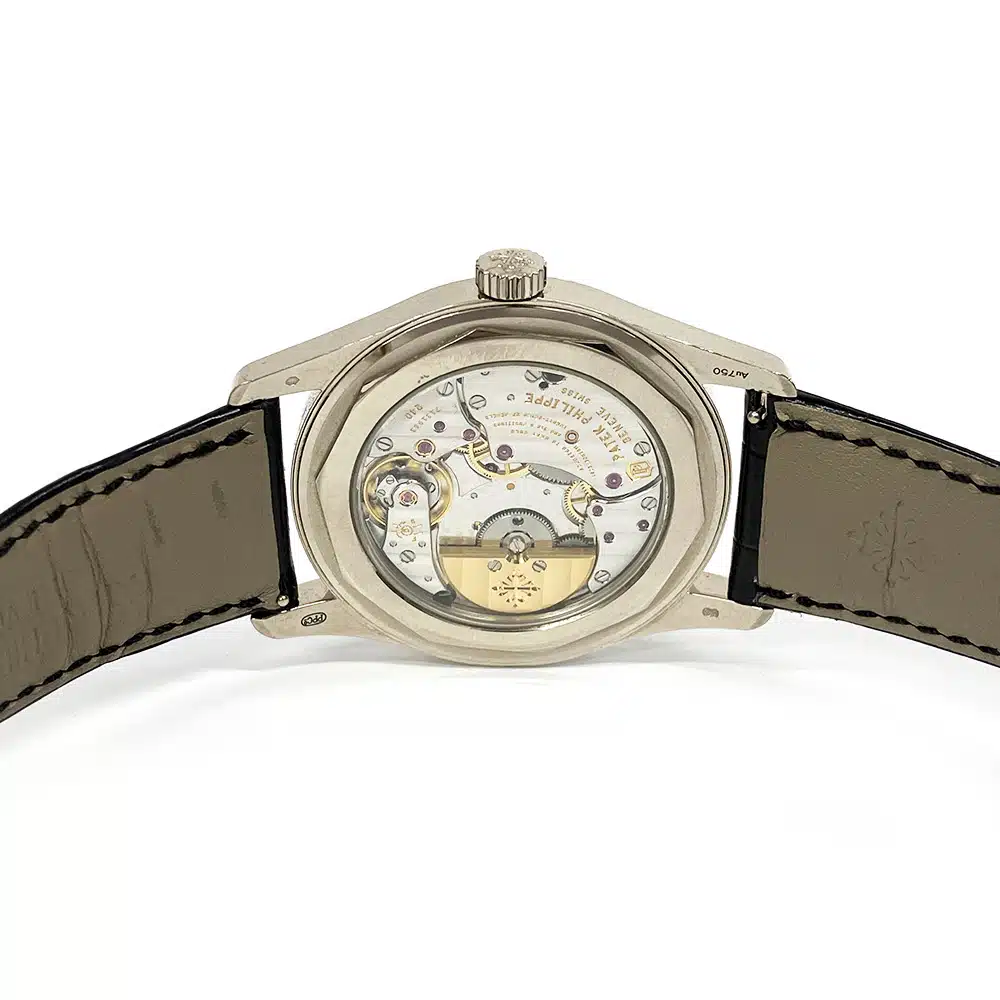 Patek Philippe Calatrava Automatic 18kt White Gold Case 6006G-001 Watch 2018 – image 8