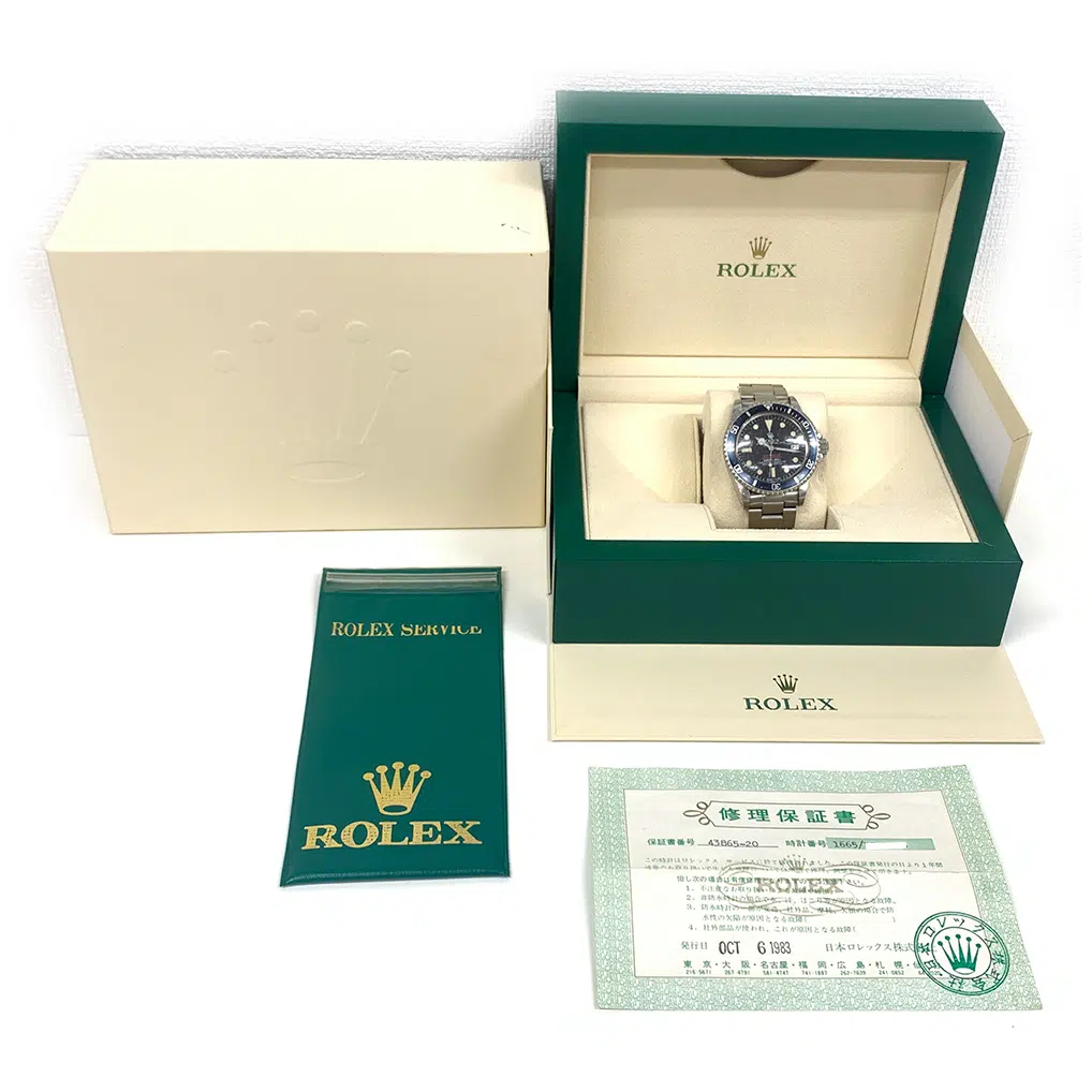 Rolex Sea-Dweller 40mm Oyster 1665 Stainless Steel Watch Black Dial 1983 – image 14