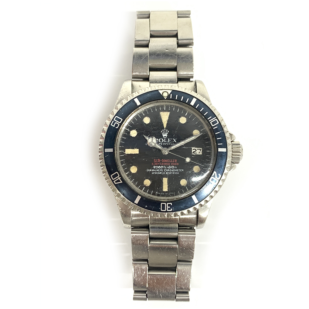 Rolex Sea-Dweller 40mm Oyster 1665 Stainless Steel Watch Black Dial 1983