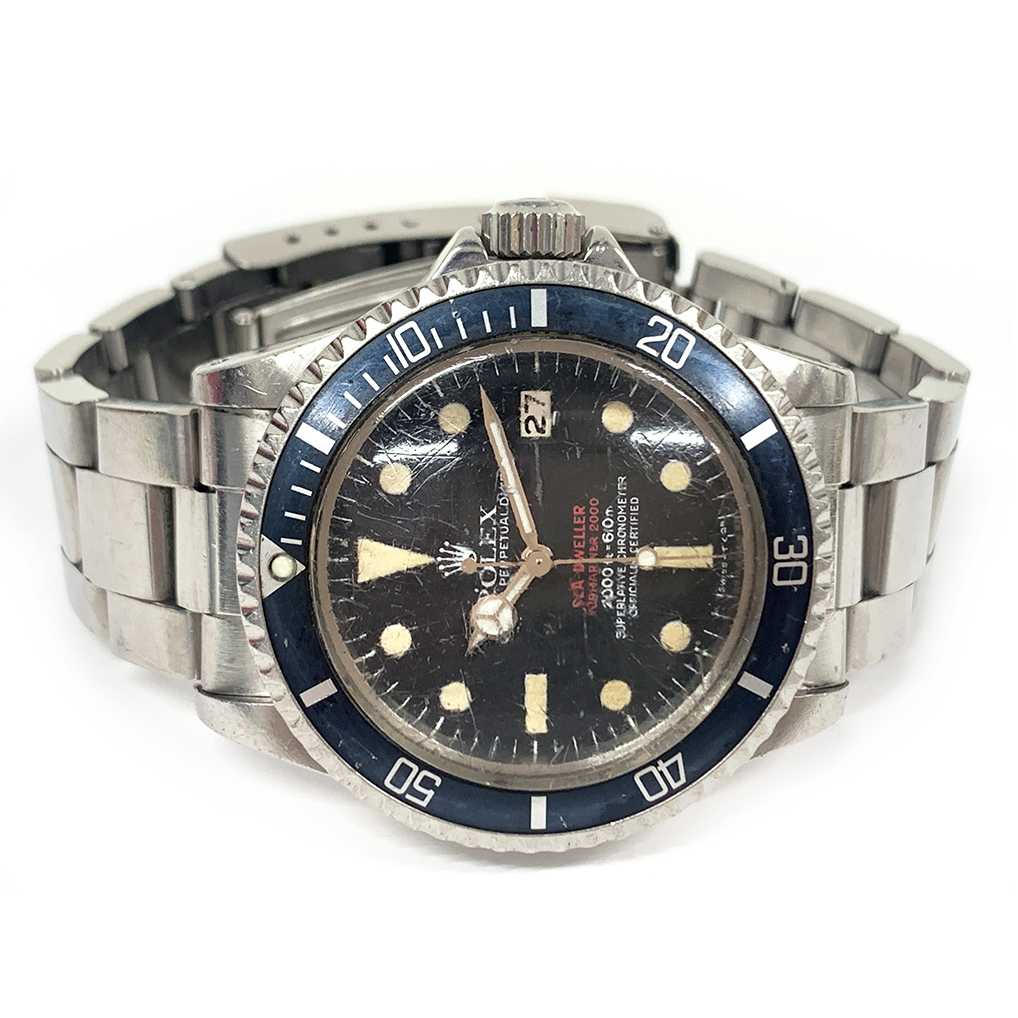 Rolex Sea-Dweller 40mm Oyster 1665 Stainless Steel Watch Black Dial 1983