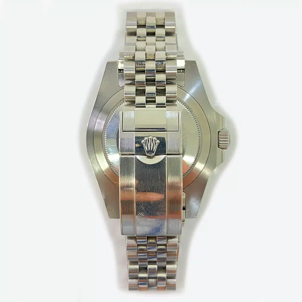 Rolex “Pepsi” GMT-Master II Jubilee Stainless Steel Watch Black Dial 126710BLRO – image 5