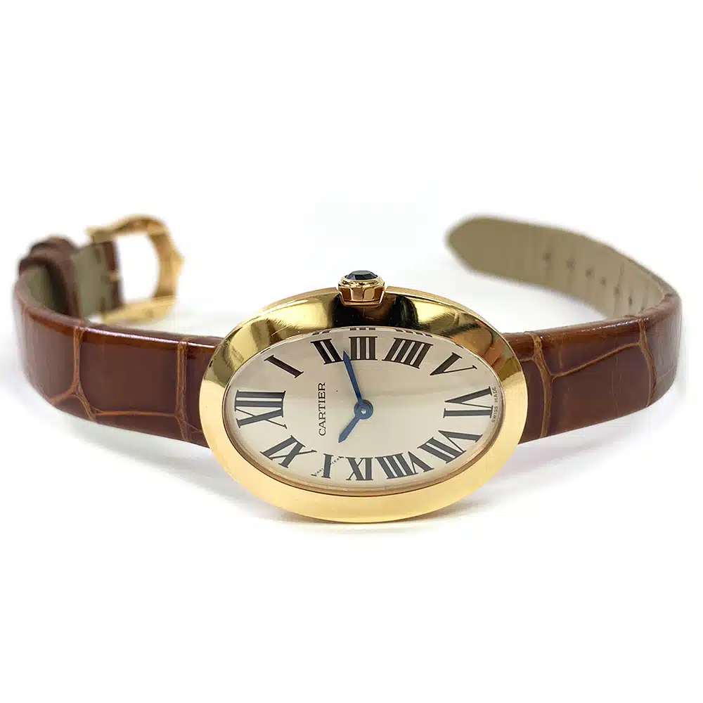 Cartier Baignoire W8000007 31mm Rose Gold with White Dial Ladies Watch – image 2