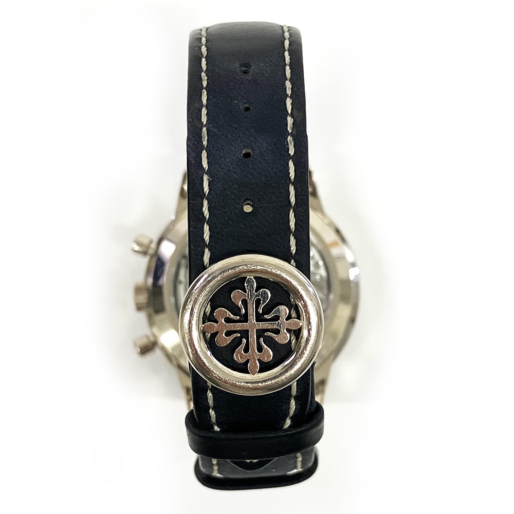 Patek Philippe 5172G-001Complications Chronograph White Gold With Blue Leather Watch Blue Dial 2021