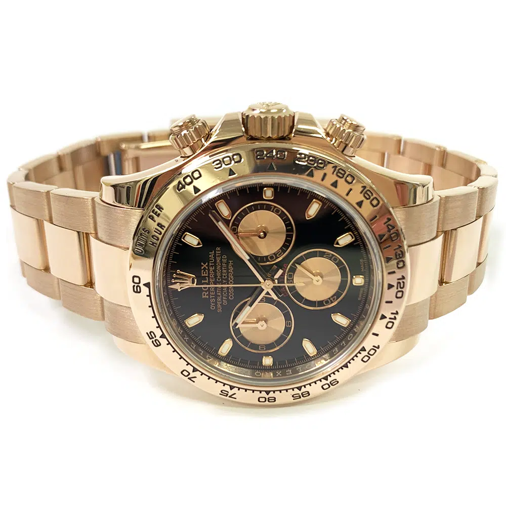 Rolex Cosmograph Daytona Oyster 40mm 116505 Rose Gold Watch Black Dial MINT 2019 – image 4
