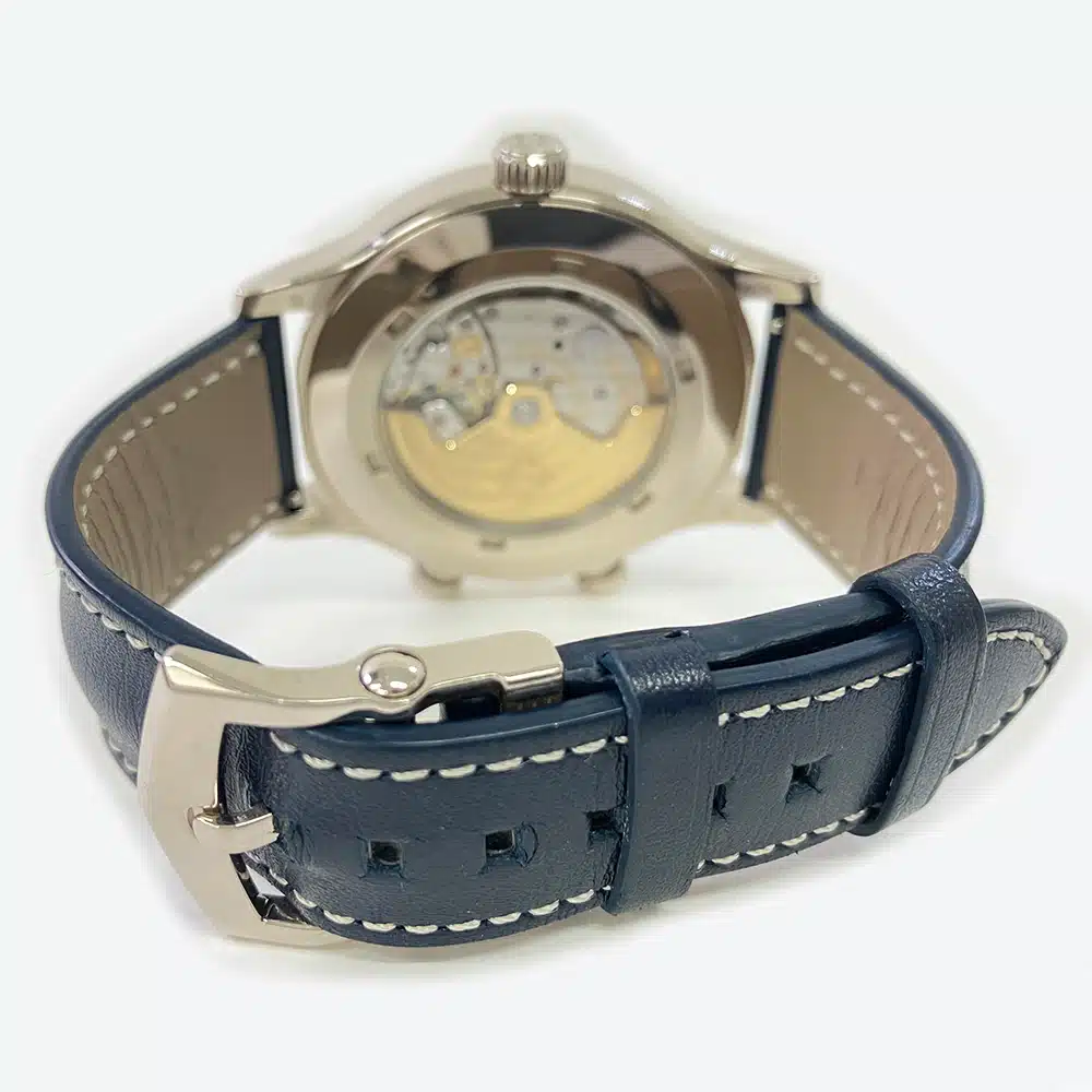 Patek Philippe Calatrava Travel Time 5524G-001 White Gold with Blue Leather Watch Blue Dial 2016 – image 5