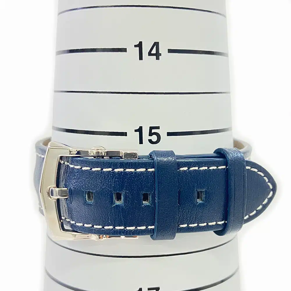 Patek Philippe Calatrava Travel Time 5524G-001 White Gold with Blue Leather Watch Blue Dial 2016 – image 7
