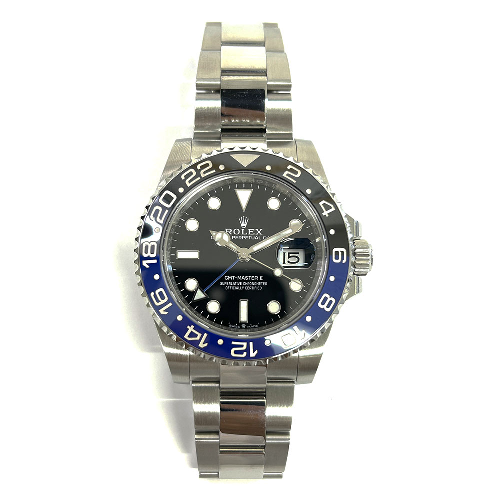 Rolex GMT-Master II 126710BLNR Stainless Steel Oyster Bracelet Black Dial MINT 2021