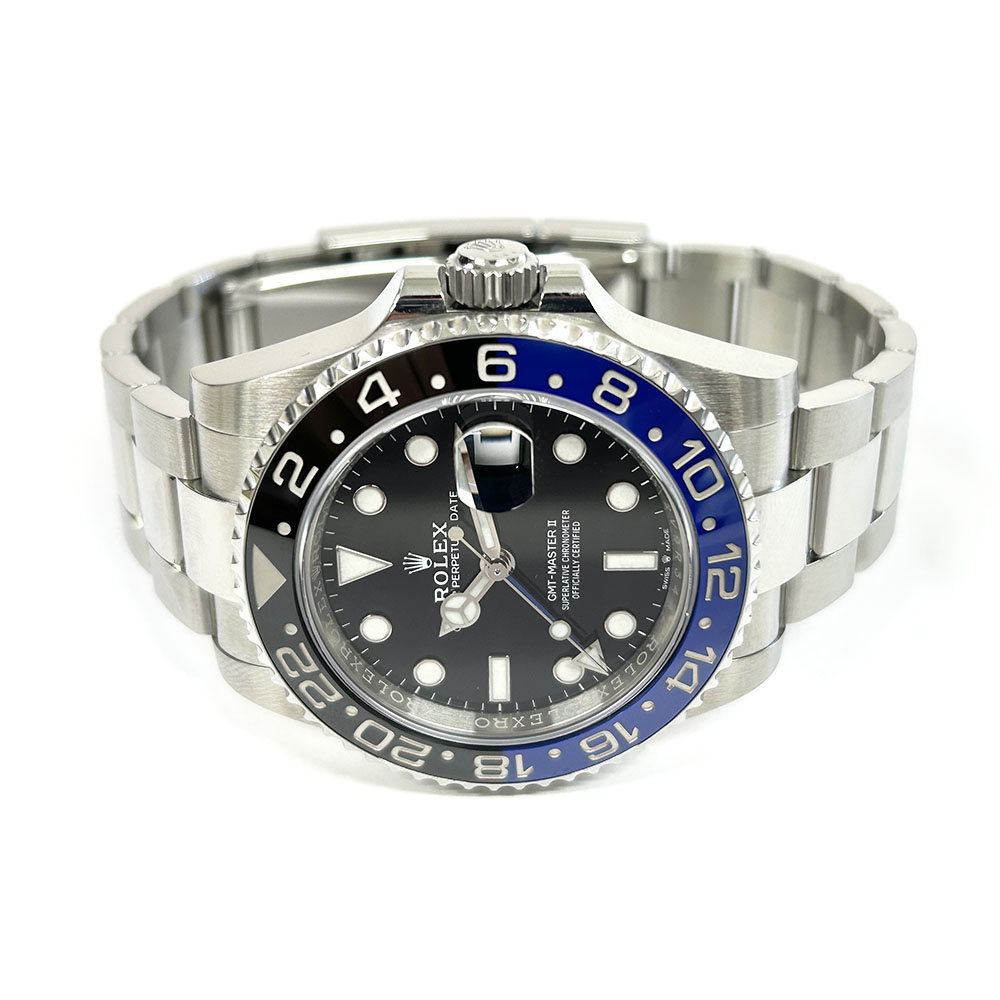 Rolex GMT-Master II 126710BLNR Stainless Steel Oyster Bracelet Black Dial MINT 2021