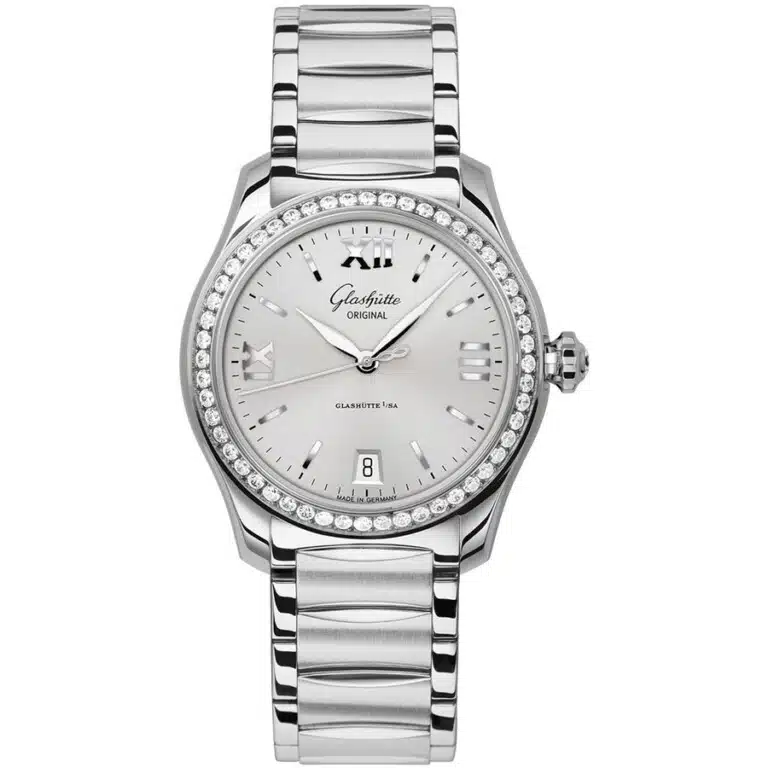 Glashütte Original Lady Serenade 39-22-02-22-34 Stainless Steel with Silver Dial Watch 2024