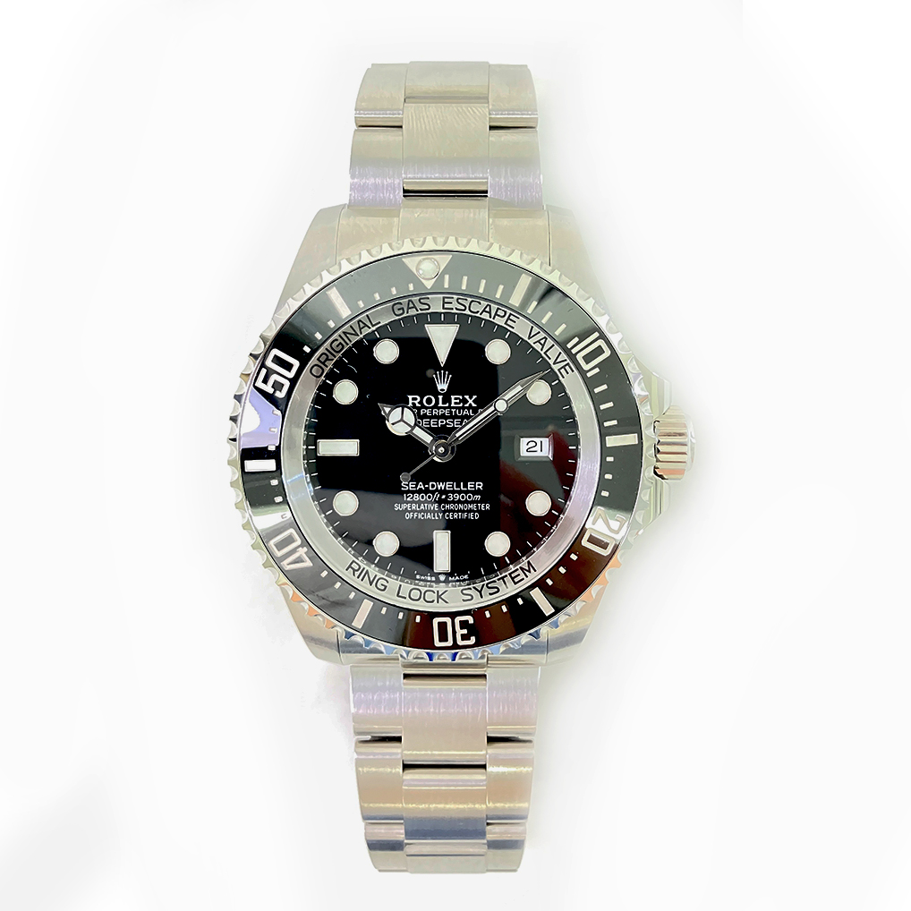 Rolex Sea-Dweller Deepsea 44mm Oyster 126660 Stainless Steel Watch Black Dial 2021