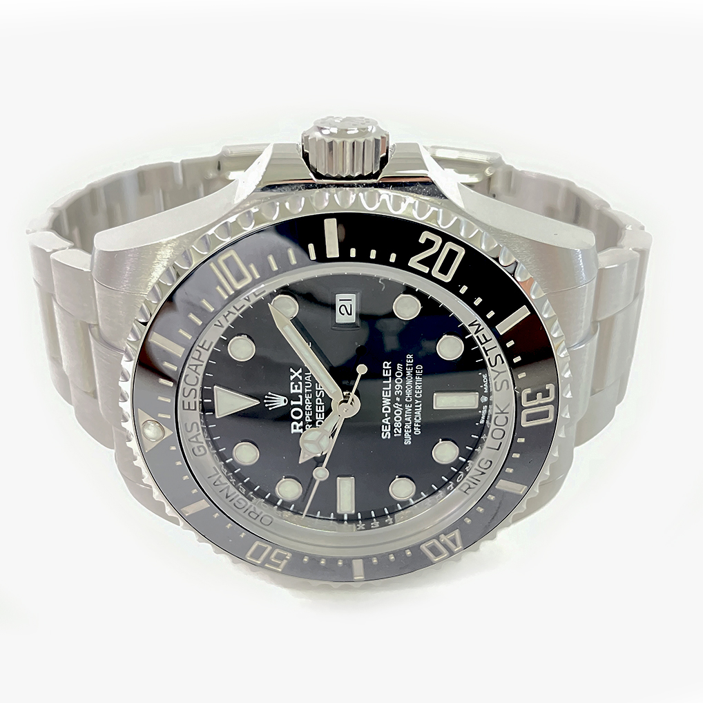 Rolex Sea-Dweller Deepsea 44mm Oyster 126660 Stainless Steel Watch Black Dial 2021