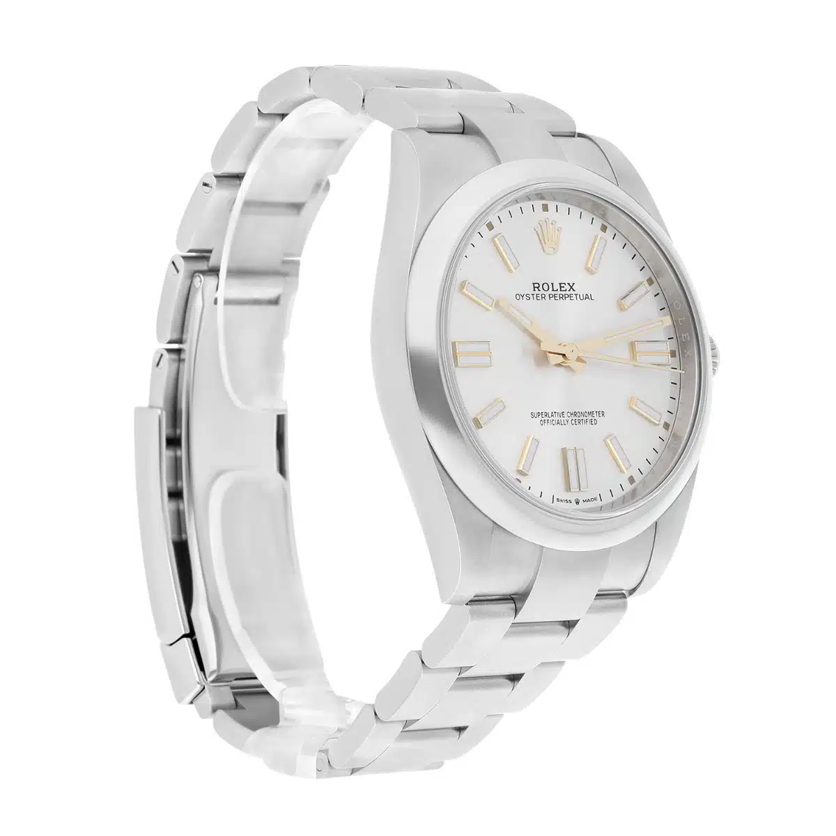 Rolex Oyster Perpetual 41mm 124300-0001 Silver Dial Never Worn 2024 Box And Papers – image 7