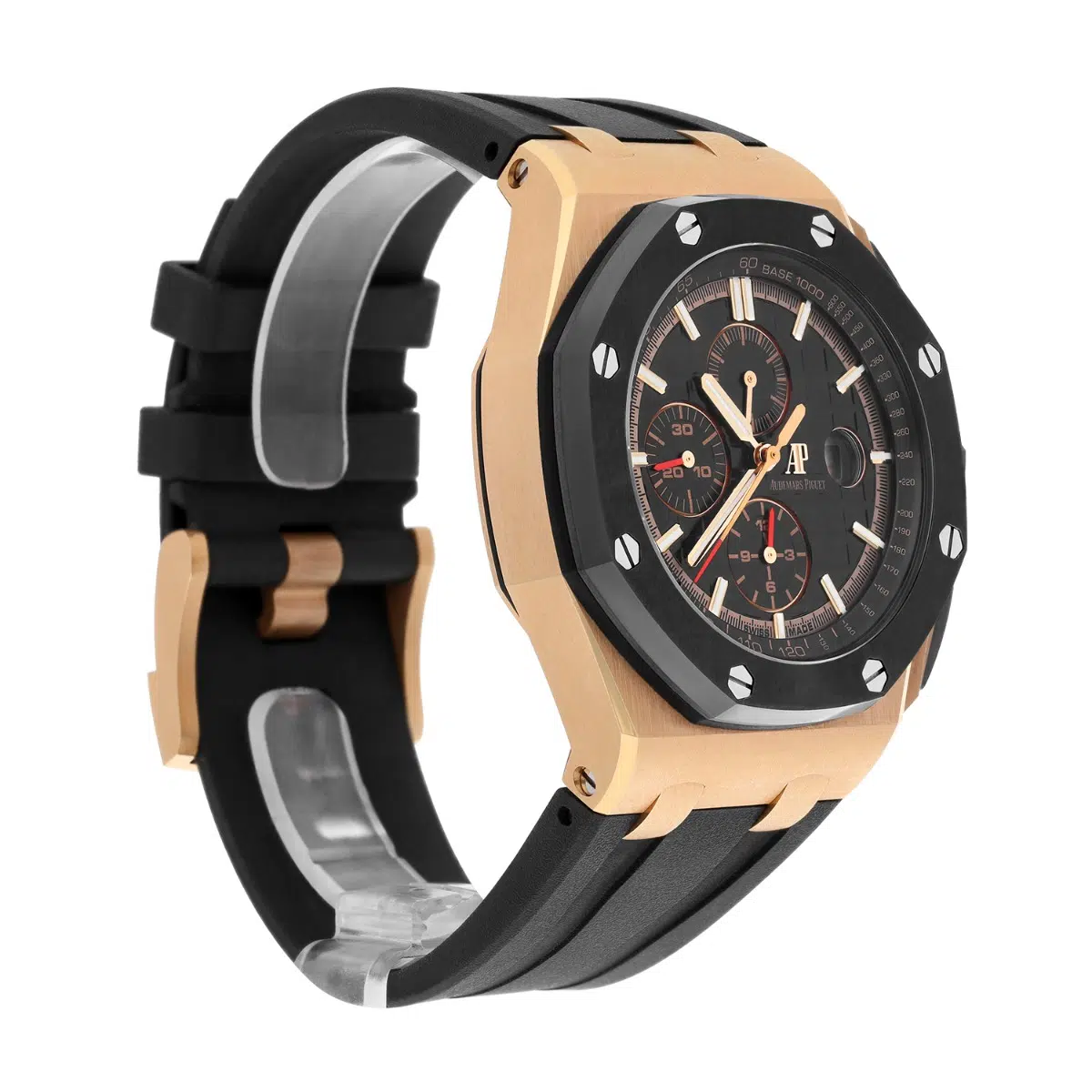 Audemars Piguet 26401RO.OO.A002CA.02 Royal Oak Offshore Black Dial Black Strap – image 4