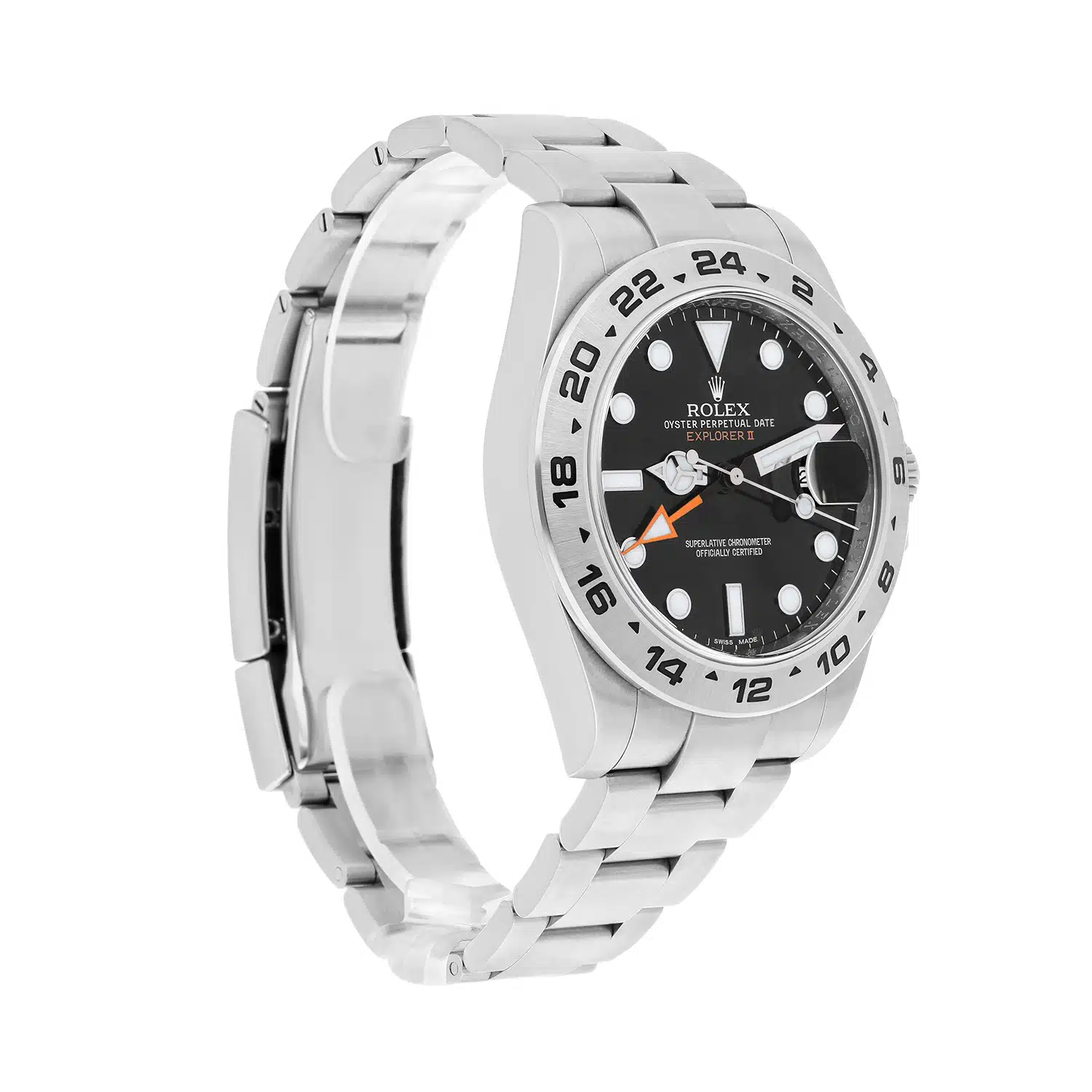 Rolex Explorer II Black Dial 42mm 216570 Stainless Steel Mens Watch Complete – image 3
