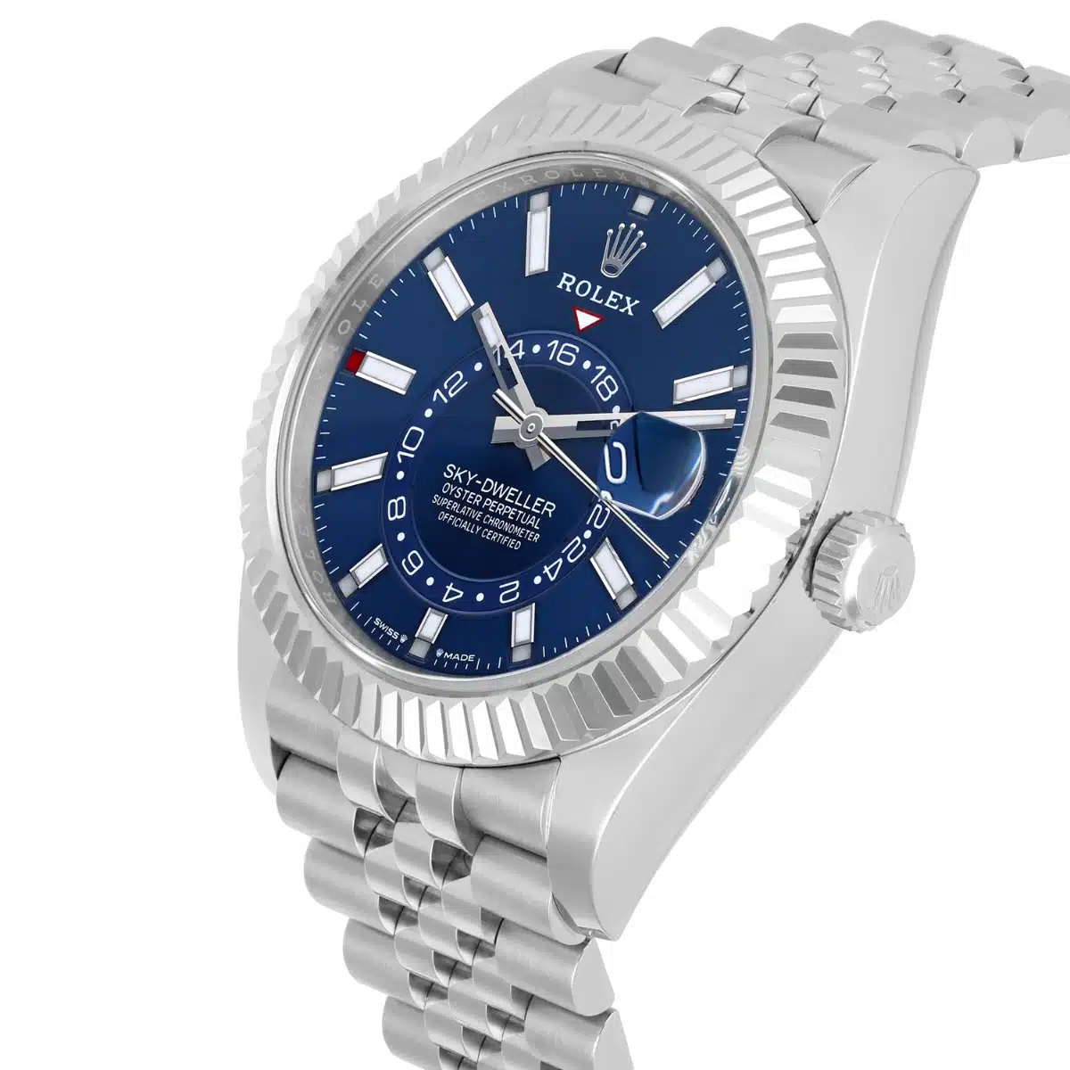 Rolex Sky Dweller 336934-0006 Blue Dial Automatic Watch Jubilee Box Papers Unworn 2026 – image 3