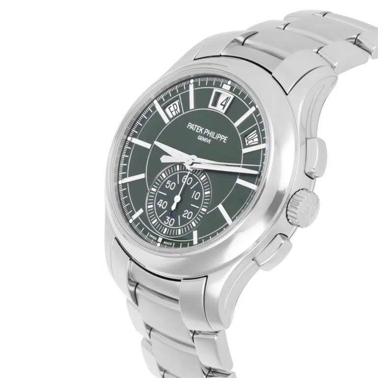 Patek Philippe Annual Calendar Complications 5905/1A-001 Stainless Steel Watch Green Dial – image 3