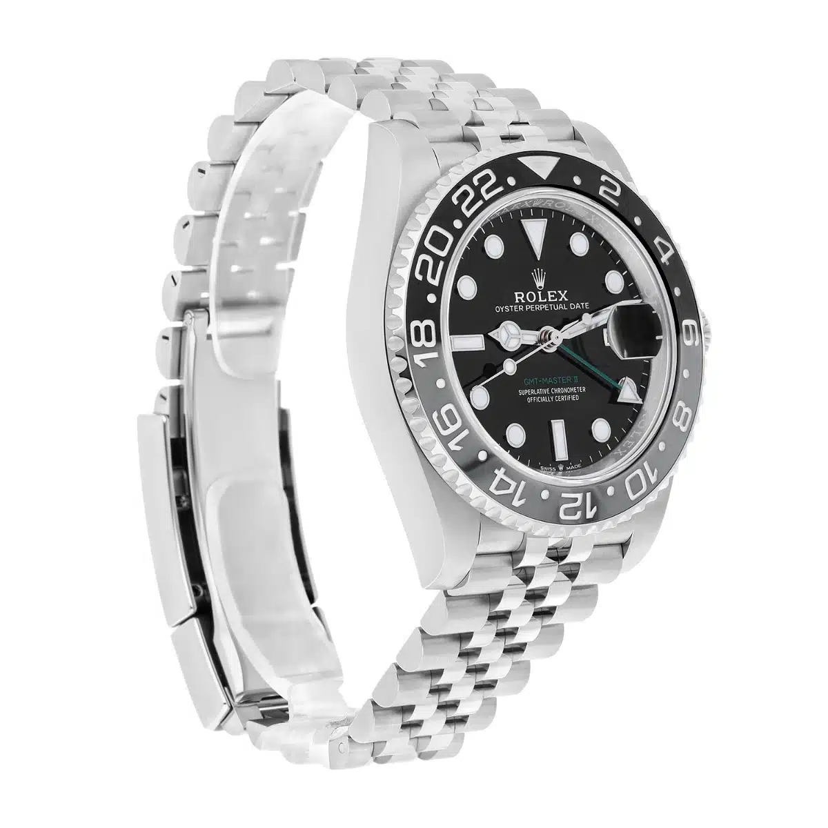 Rolex GMT-Master II 40mm 126710GRNR-0003 “Bruce Wayne” Jubilee Stainless Steel Black Dial 2026 – image 6