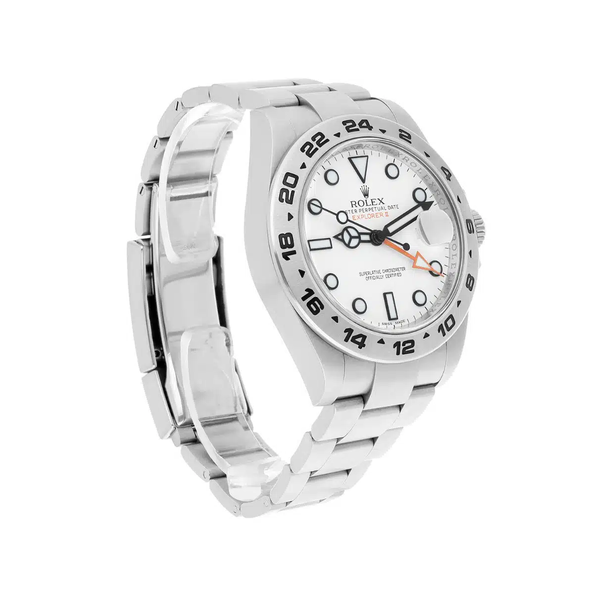 Rolex Explorer II 216570 White Dial Stainless Steel Mens Watch with Service Card – image 3