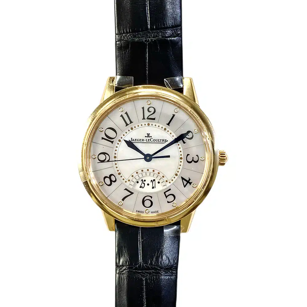 Jaeger-LeCoultre Rendez-Vous Q3542490 Rose Gold with Black Leather Watch White Dial 2018 – image 3