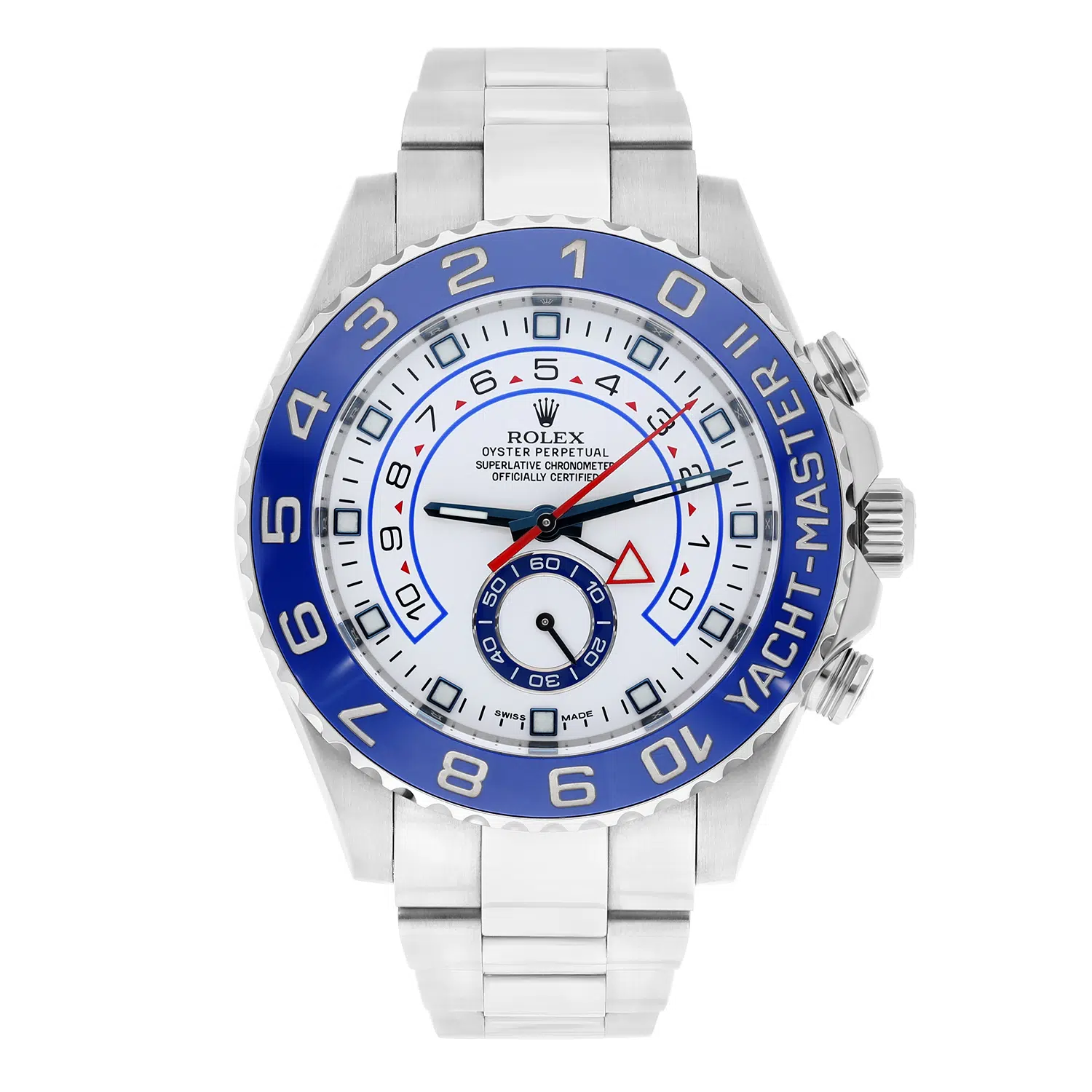 Rolex Yacht-Master II 44mm Oyster Perpetual Ceramic Blue Steel Men's Watch 116680 – image 3