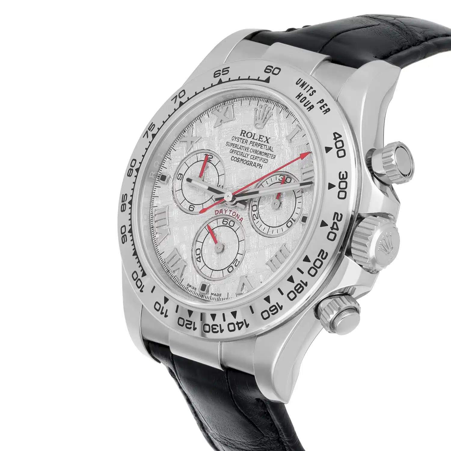 Rolex 116519 Cosmograph Daytona Meteorite Dial White Gold Men's Watch Complete – image 4