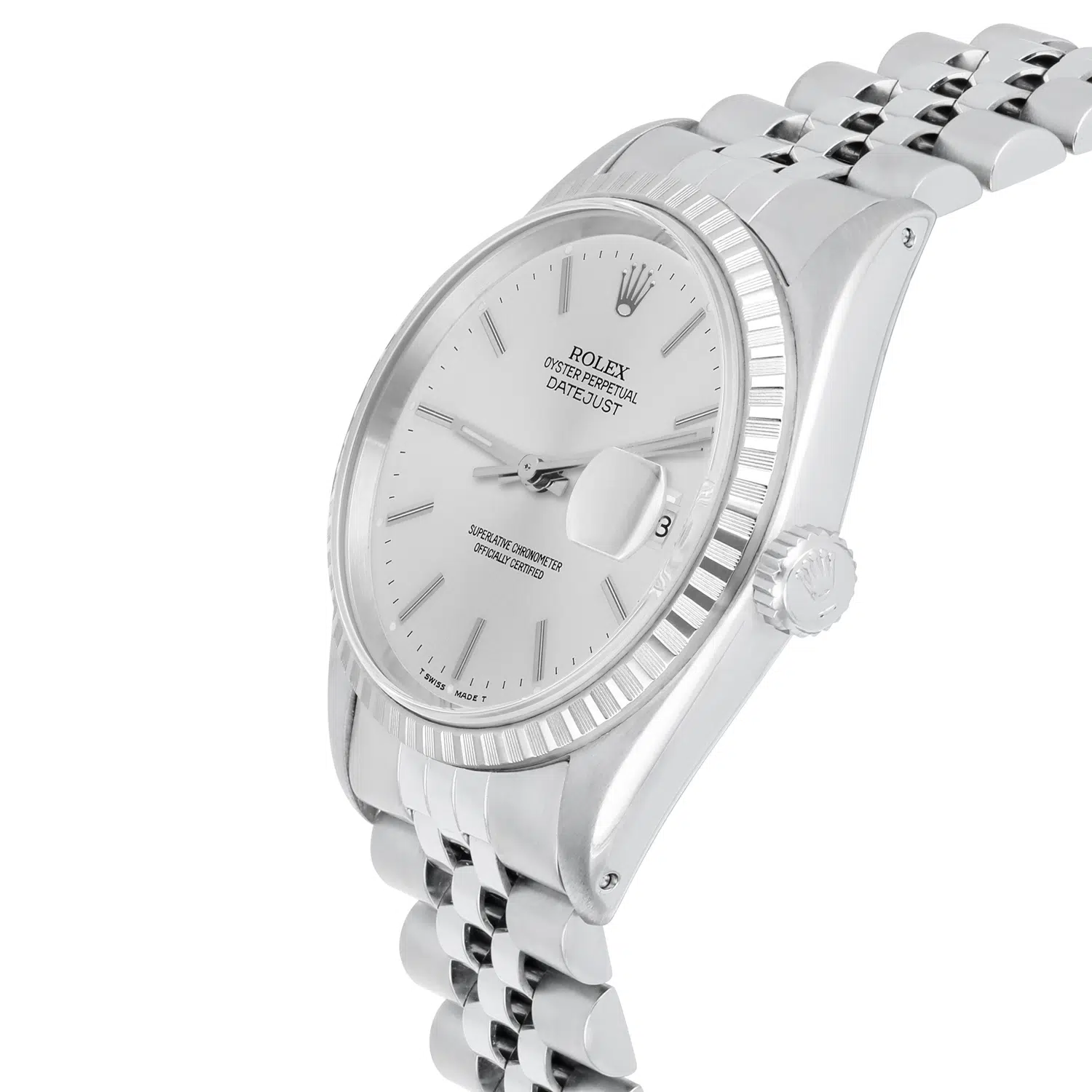Rolex Datejust 36mm Stainless Steel 16030 Silver RT Index Dial, Circa 1979 – image 4
