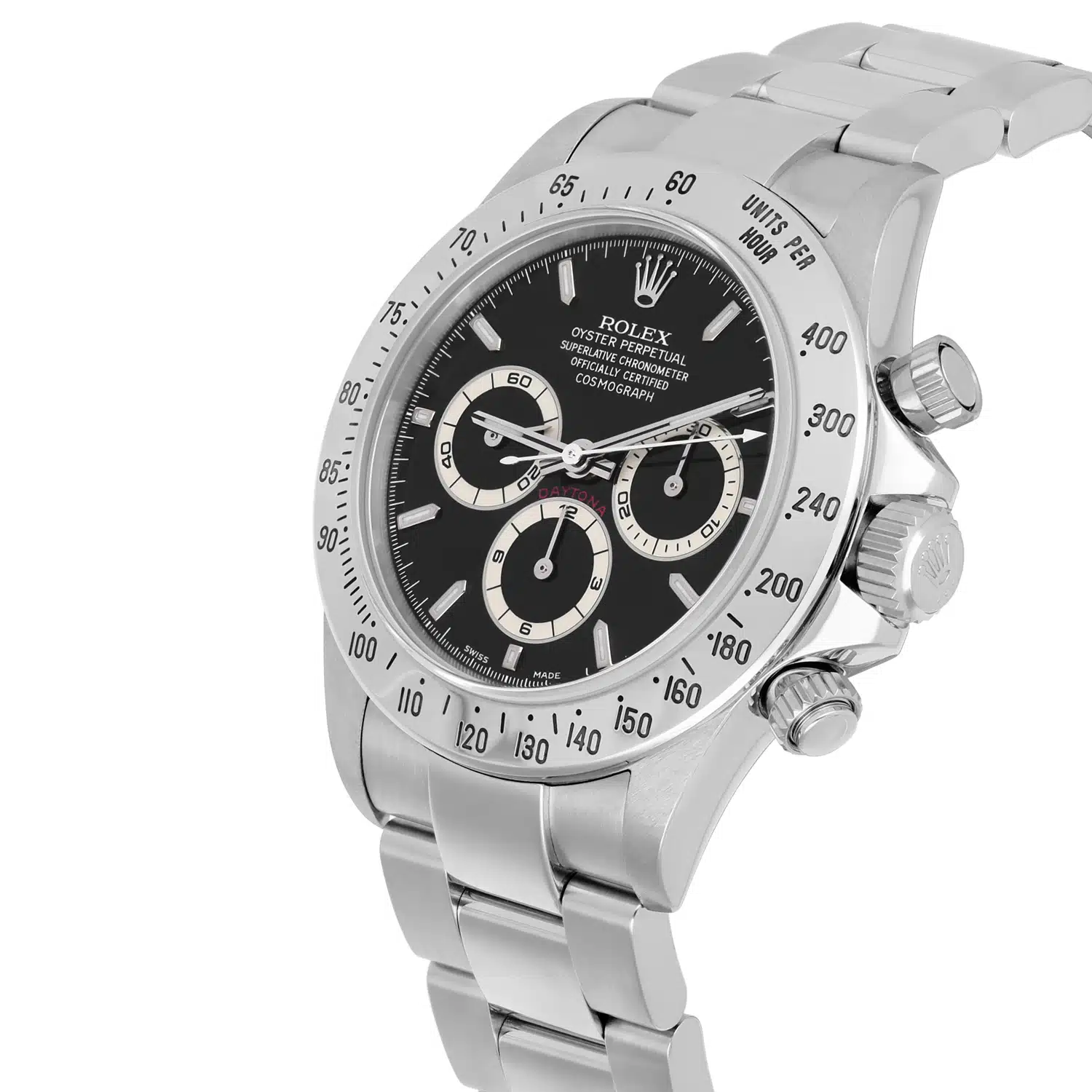 Rolex Cosmograph Daytona 16520 Black Dial Zenith Movement Vintage 2000 Complete – image 4