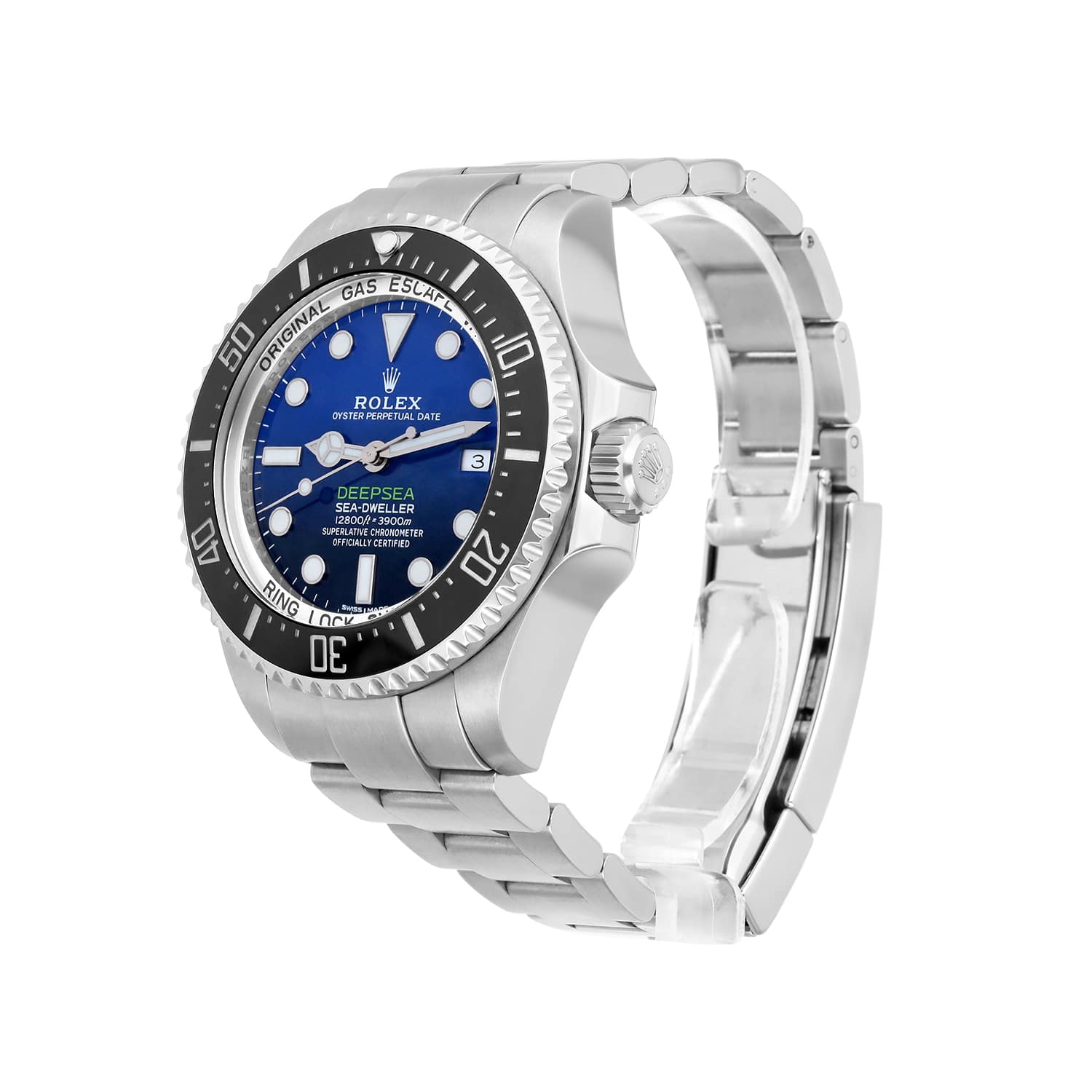 Rolex James Cameron Deepsea Sea-Dweller D-Blue Steel Ceramic Watch 116660 B/P