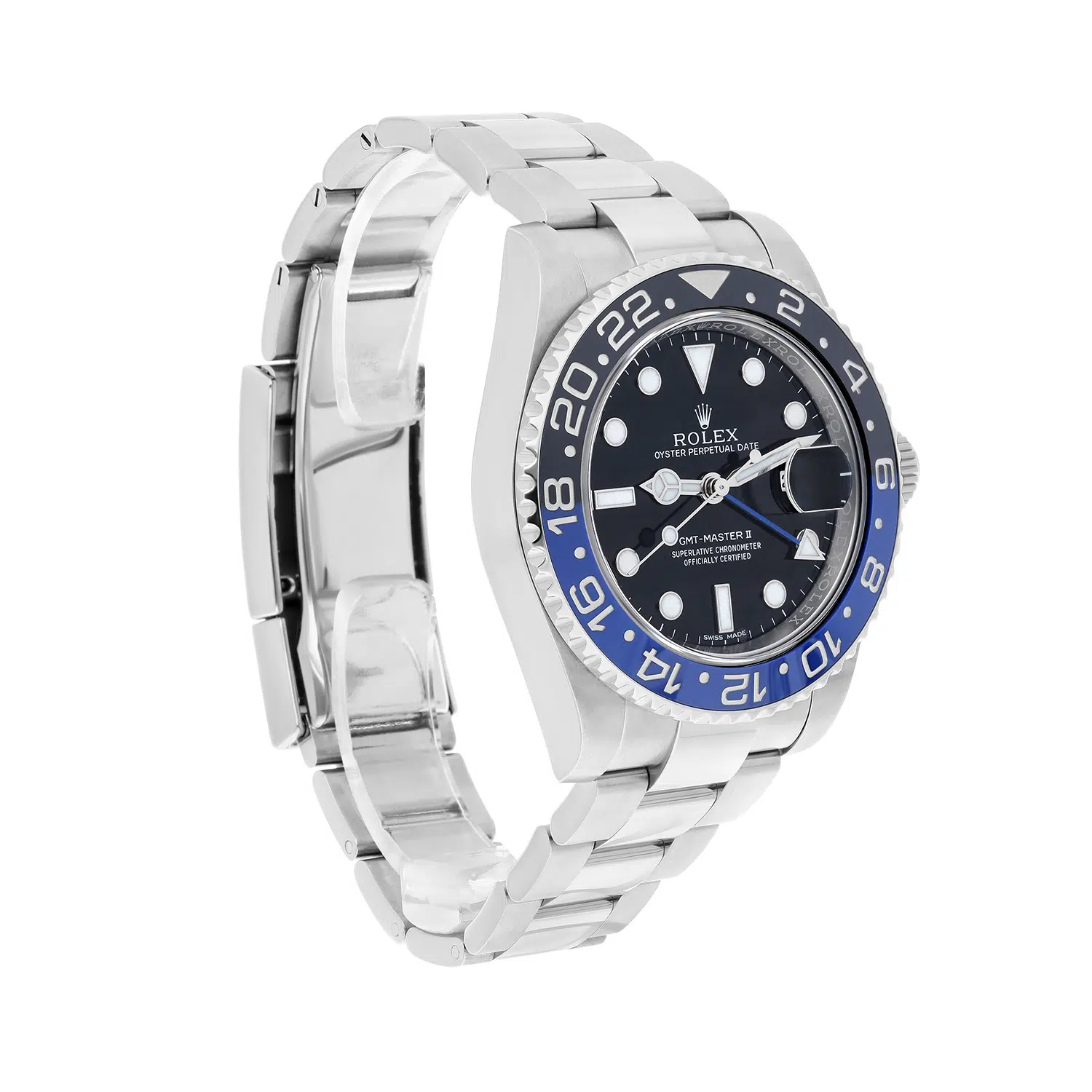 Rolex GMT-Master II 116710BLNR Batman Black Dial Uni-directional Rotating Bezel Stainless Steel Watch – image 6
