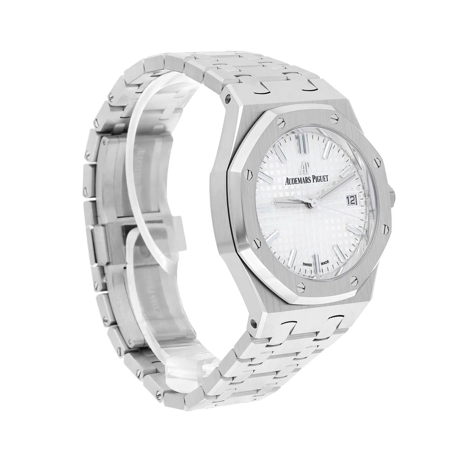 Audemars Piguet Royal Oak Automatic Silver Dial Stainless Steel 34mm Watch Complete 77350ST.OO.1261ST.01 – image 6