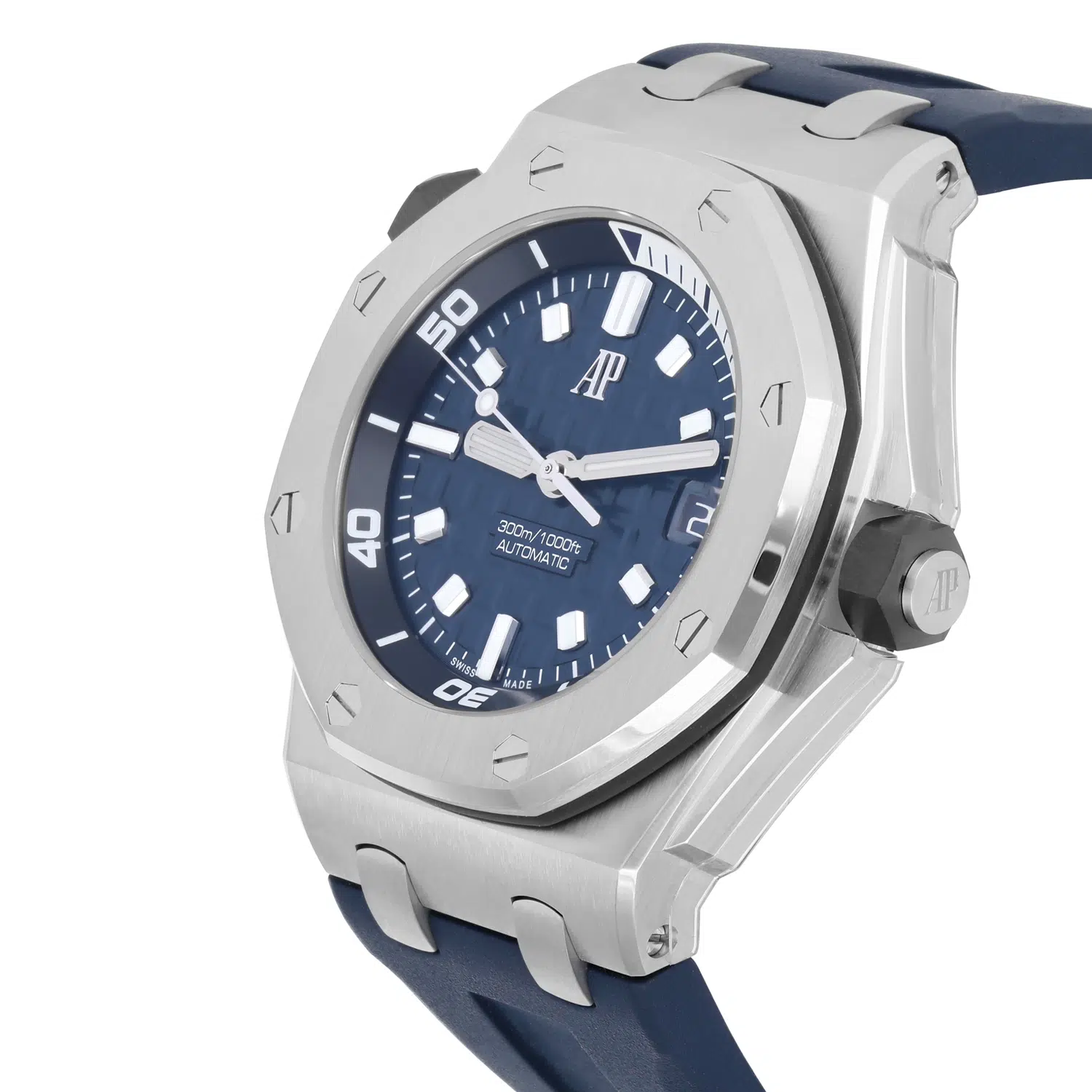 Audemars Piguet Royal Oak Offshore Diver Stainless Steel 42mm Blue Dial 15720ST.OO.A027CA.01 – image 4