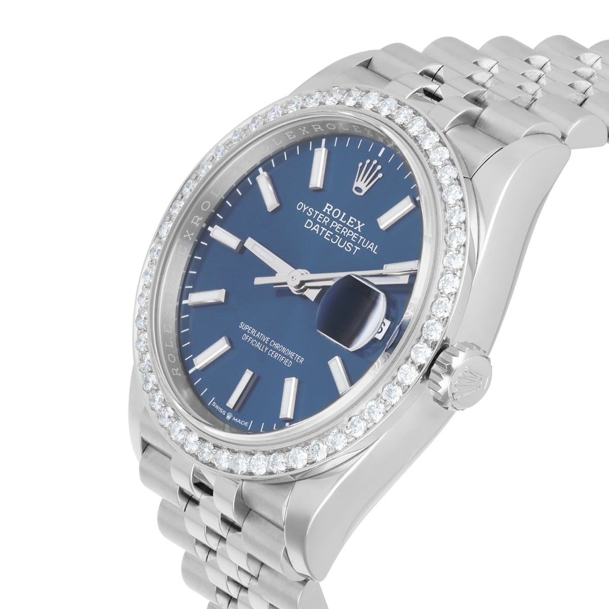 Rolex Datejust 126234 36mm Stainless Steel with Blue Dial Watch