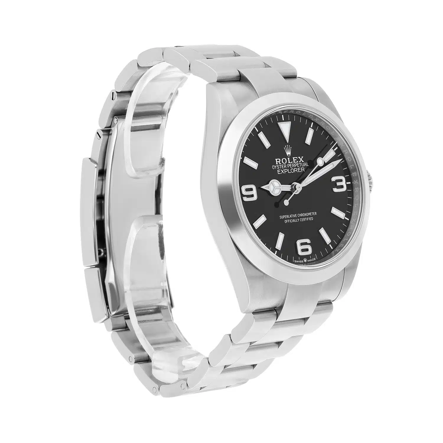 Rolex Explorer Automatic Chronometer Black Dial Men's Watch 224270 Unworn – image 3